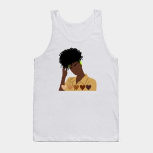 Black girl illustration Tank Top